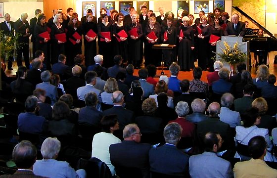 Träger des Kulturpreises 1999 Chorgemeinschaft Vilsbiburg e. V. und Hanns Finkenzeller