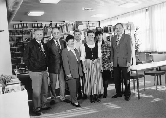 Träger des Kulturpreises 1996 - Team der Kreisbibliothek; Foto: Monika Aigner