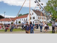 Schlussfeier zur Dorferneuerung Haarbach