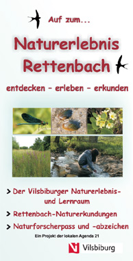 Naturererfahrungsraum am Rettenbach - Flyer Seite 1