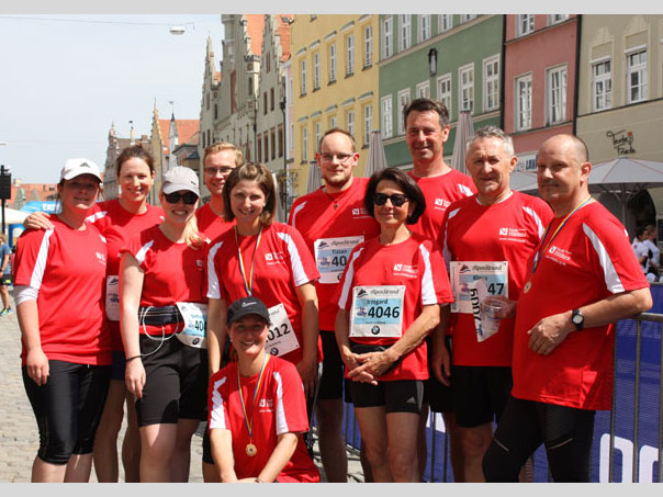 Teilnehmer Landshut läuft
