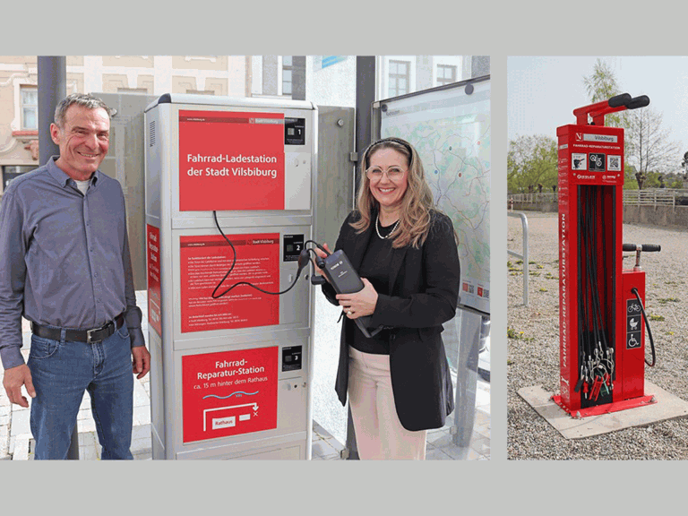 Infopoint und Repa-Station