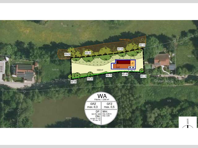 Bebauungs- mit Grünordnungsplan „Grub Deckblatt Nr. 4“ - Geltungsbereich Bebauungs- mit Grünordnungsplan „Grub Deckblatt Nr. 4“ - Geltungsbereich